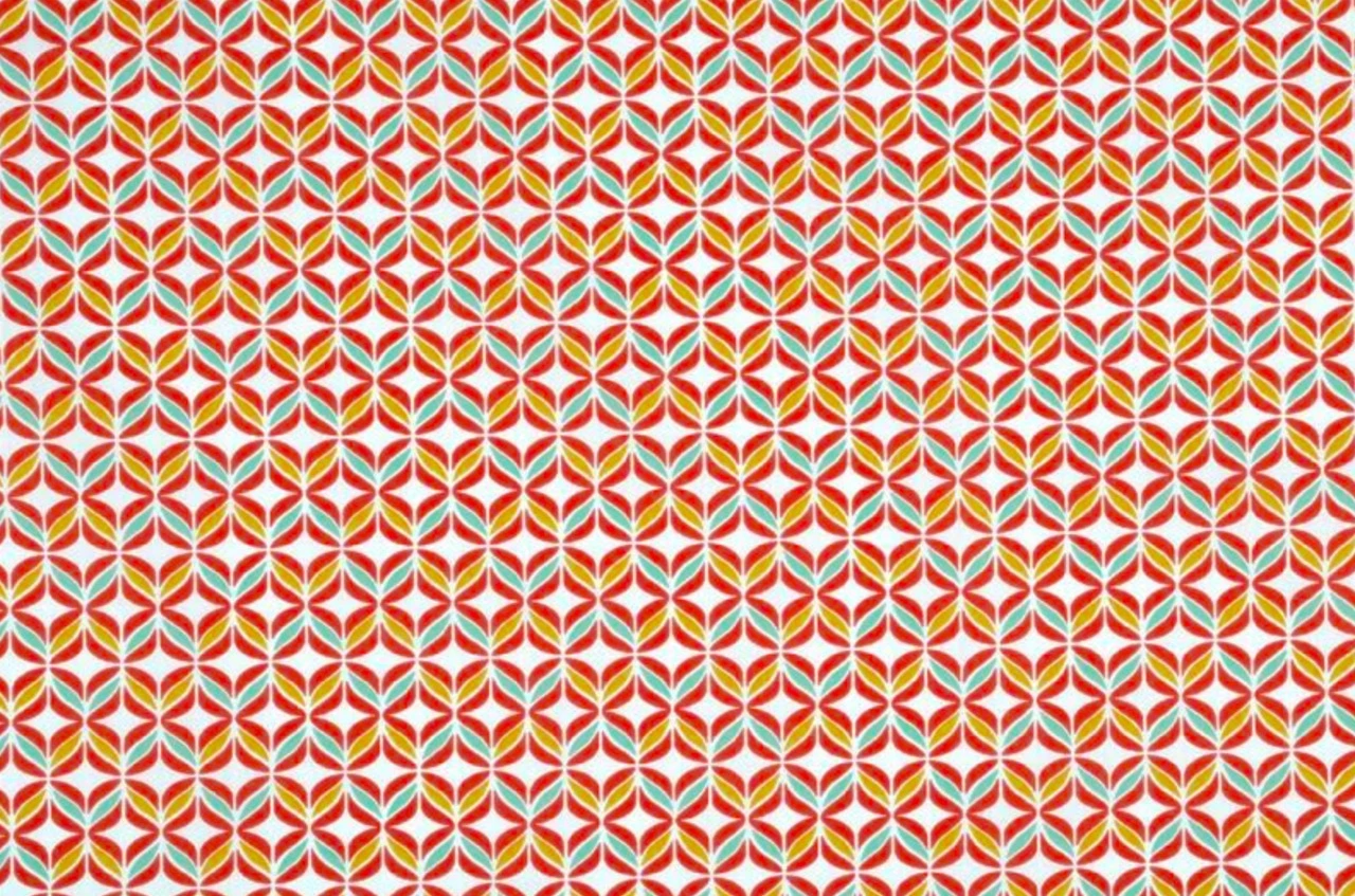 Tecido gráfico multicolorido 50x74cm – photo 2